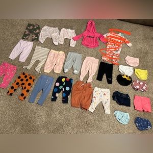 Baby girl clothes 3-6 months